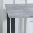 Clearance - Texas Grey Square Side Table