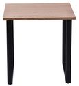 Clearance - Texas Oak Effect Square Side Table