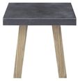 Concrete Top Lamp Table