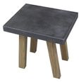 Concrete Top Lamp Table