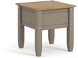 Corona Grey Mexican Pine Lamp Table