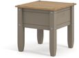 Corona Grey Mexican Pine Lamp Table
