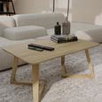 Scandic Lamp Table - Medium - V Oak