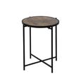 End Table - Round - Dark Wood