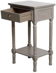 Delta Telephone Table - Taupe - 1 Drawer