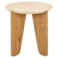 Dockland Side Table - Round - Oak