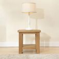 Dorset Lamp Table - Oak