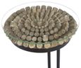 Driftwood 50cm Sofa Table - Glass Top