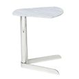 Duck Accent Table - Marble with Steel Base - Variation Available
