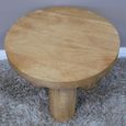 Side Table - Wooden - Round