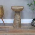 Side Table - Round - Wooden - 8959