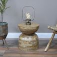 Side Table - Wooden - Round - Small