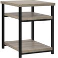 Elliott End Table in Distressed Grey Oak - 5048096PCOMUK