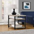 Elliott End Table in Distressed Grey Oak - 5048096PCOMUK