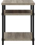Elliott End Table in Distressed Grey Oak - 5048096PCOMUK