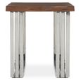 Hampstead Side Table - Square - Acacia Wood and Metal