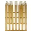 Horizon Side Table - Square - Gold Metal