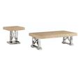 Impero Occasional Table - Marble with Stainless Steel Base - Variation Available