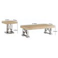 Impero Occasional Table - Marble with Stainless Steel Base - Variation Available