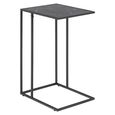 Infinity Side Table - Black Marble Effect