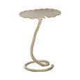 Inventivo Side Table - Gold Metal - Floral