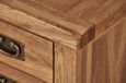 Kent Oak 2 Drawer Lamp Table
