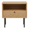 Kyoto Side Table - 1 Drawer - Oak