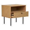Kyoto Side Table - 1 Drawer - Oak