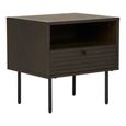 Kyoto Side Table - 1 Drawer - Smoked Oak