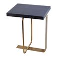 Lena Side Table - Square - Black Oak