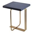 Lena Side Table - Square - Black Oak