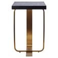 Lena Side Table - Square - Black Oak