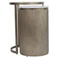 Belvedere Side Tables - Aged Gold - Nest of 2 - Round