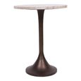 Bosworth Side Table - Smokey Quartz - Round - Small