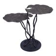 Lily Pad Side Table - Antique Brass - Leaf - Trio
