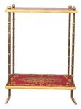 Meerut Red Floral Design Side Table