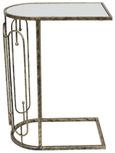 Estela Sofa Side Table - Antique Gold