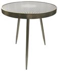 Reyna Sleek Side Table - Distressed