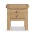 Normandy Lamp Table - 1 Drawer - Oak