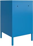 Nowata Cache Blue Locker End Table - 2354810COMNUK