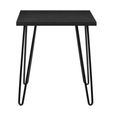 Obion Retro End Table in Black Oak - 5068296COMUK