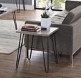 Obion Retro End Table in Grey Oak - 5068196PCOMUK