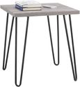 Obion Retro End Table in Grey Oak - 5068196PCOMUK