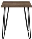 Obion Retro End Table in Walnut - 5068396COMUK