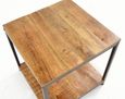 Old Empire Mango Wood Square Mango Lamp Table