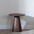 Palma Walnut Round End Table