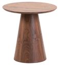 Palma Walnut Round End Table