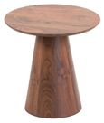 Palma Walnut Round End Table