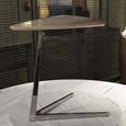 Plectrum Accent Table - Triangular - Marble with Steel Base - Variation Available