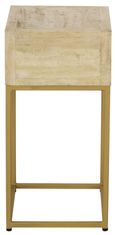 Rattan 1 Drawer Side Table